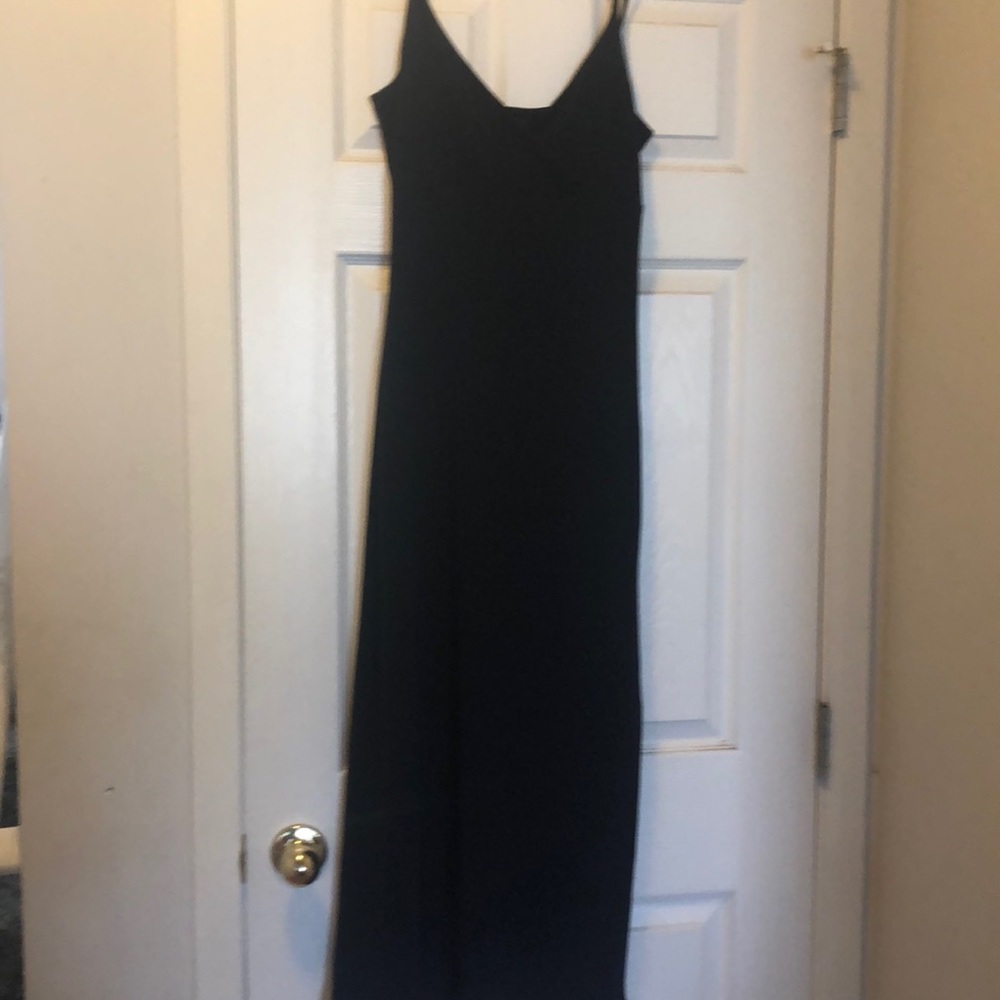Sleek evening dress Navy Blue